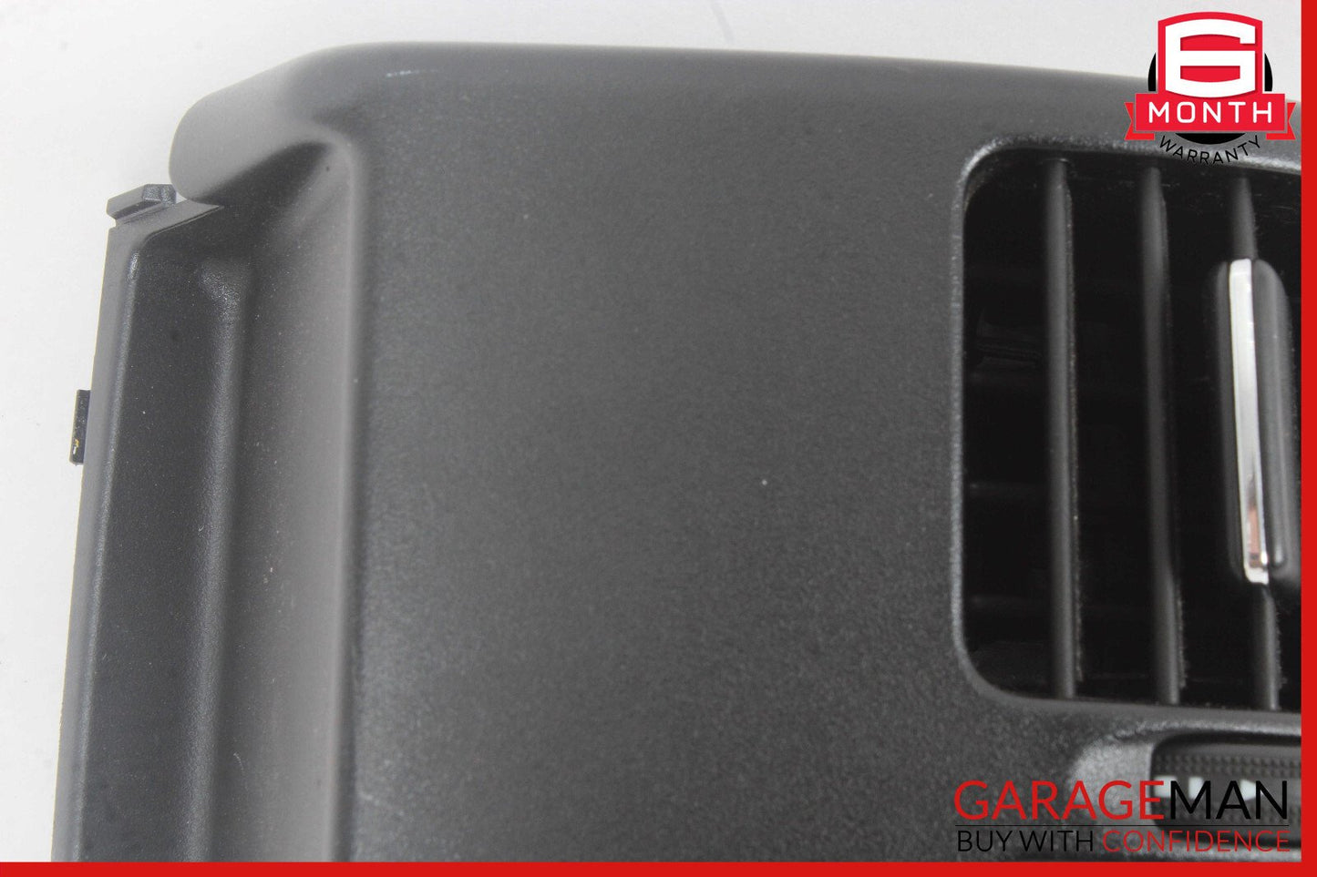 08-17 Mercedes W204 C250 E350 Rear Center Console AC Air Vent Trim Black OEM