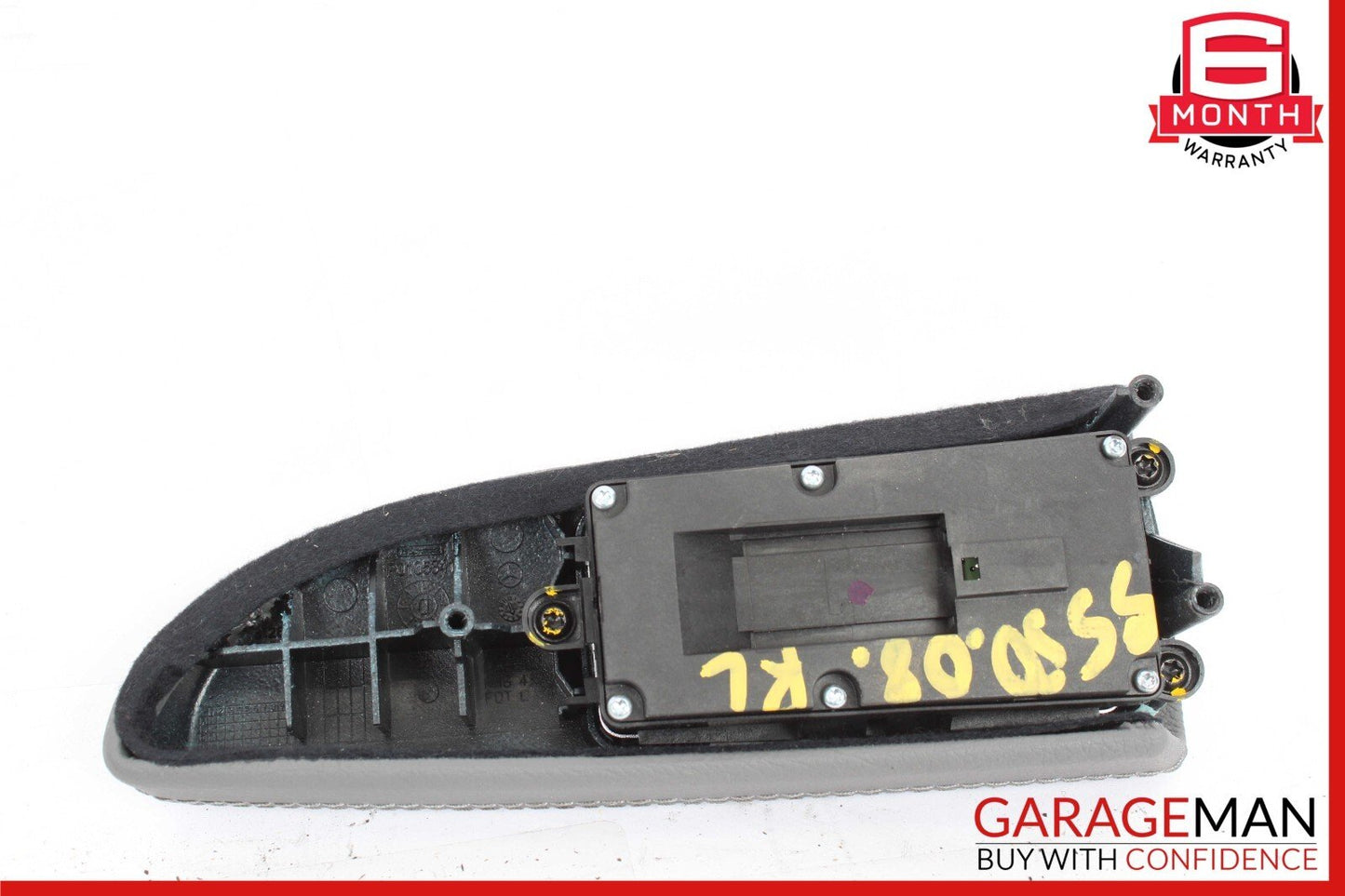 07-13 Mercedes W221 S550 Rear Left Side Door Window Switch Control Trim Gray OEM