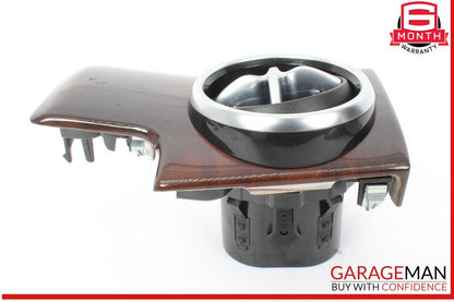 13-15 Mercedes X204 GLK350 Front Left Side Dash AC A/C Air Vent w/ Wood Trim OEM
