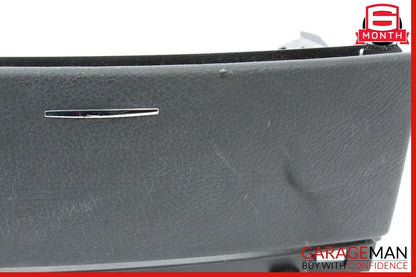 07-09 Mercedes W221 S550 S450 Center Console Dashboard CD Player Cover Black OEM