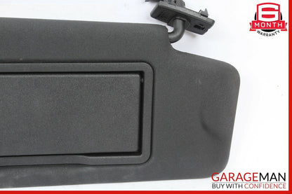 08-14 Mercedes W204 C300 C350 Right Passenger Side Sunvisor Sun Visor Black OEM