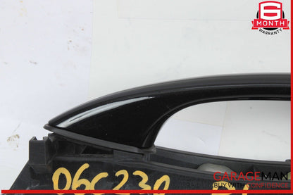 01-07 Mercedes W203 C230 Rear Left Driver Side Exterior Door Handle Black OEM