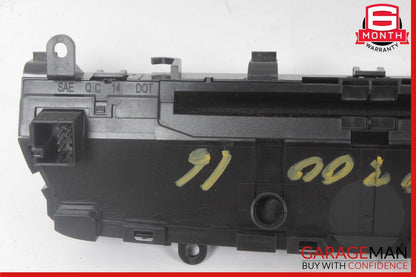 15-19 Mercedes W205 C300 C400 Media Center Dashboard Hazard Control Switch OEM