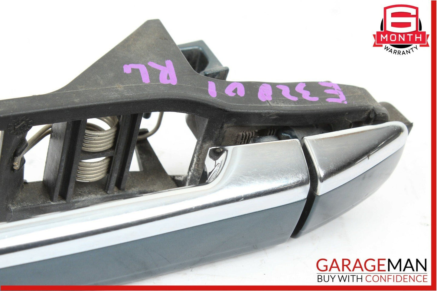 98-02 Mercedes W210 E430 E320 Rear Left Driver Side Exterior Door Handle Green