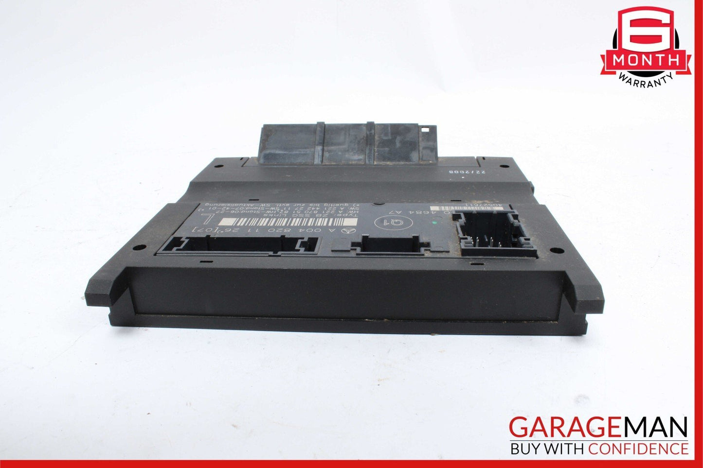 07-13 Mercedes W221 S550 S600 S63 AMG Front Left Side Under Seat Control Unit