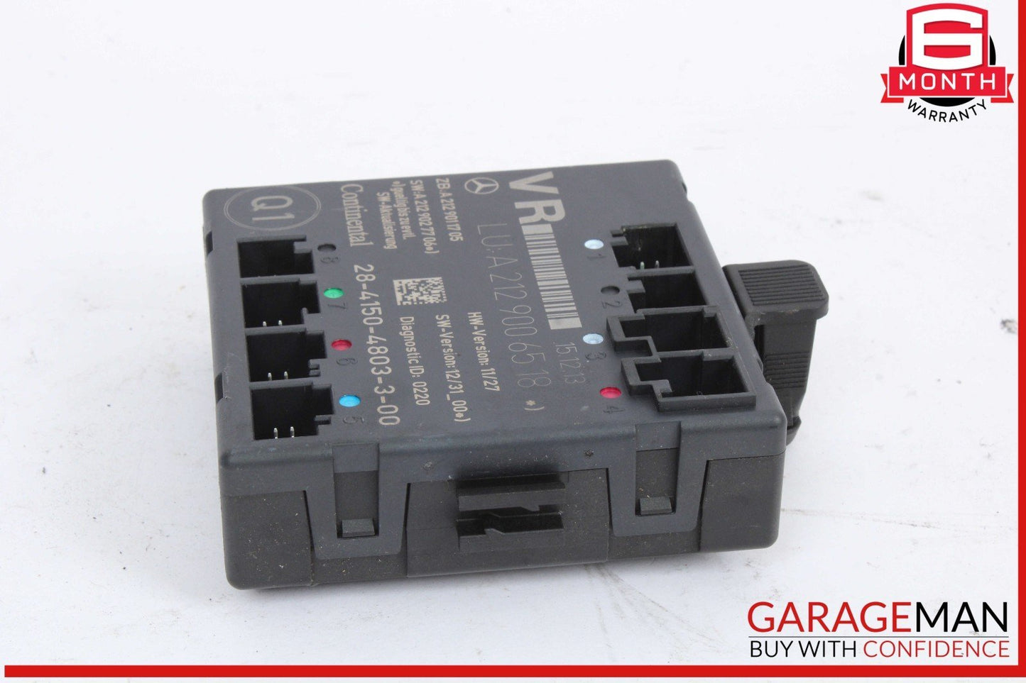 08-18 Mercedes W204 C250 Front Right Passenger Side Door Control Module OEM