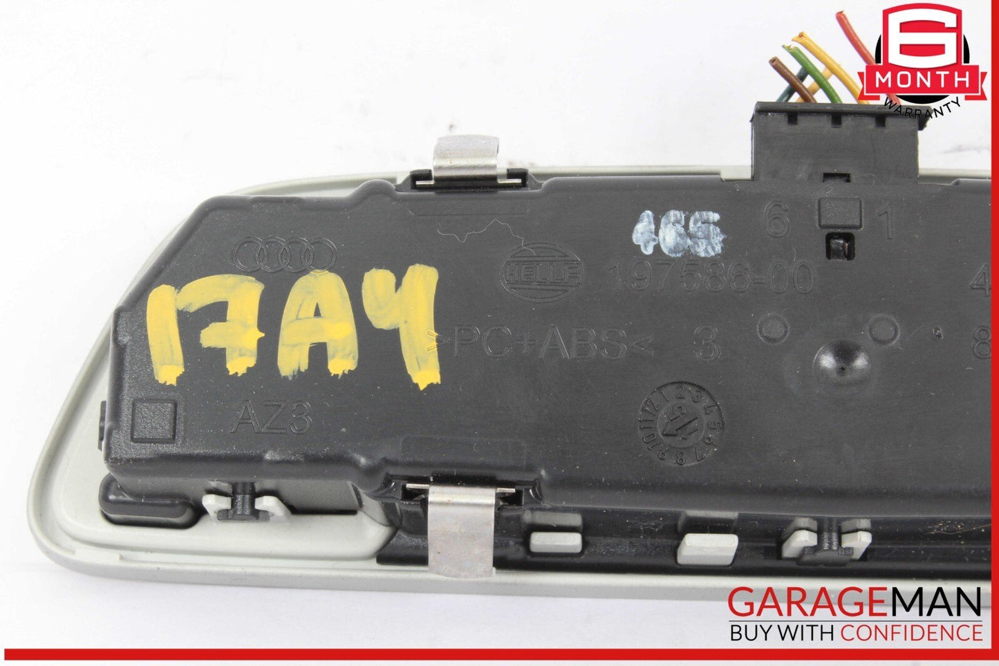 17-24 Audi A4 Rear Overhead Interior Dome Light Lamp Gray 4M0947111 OEM