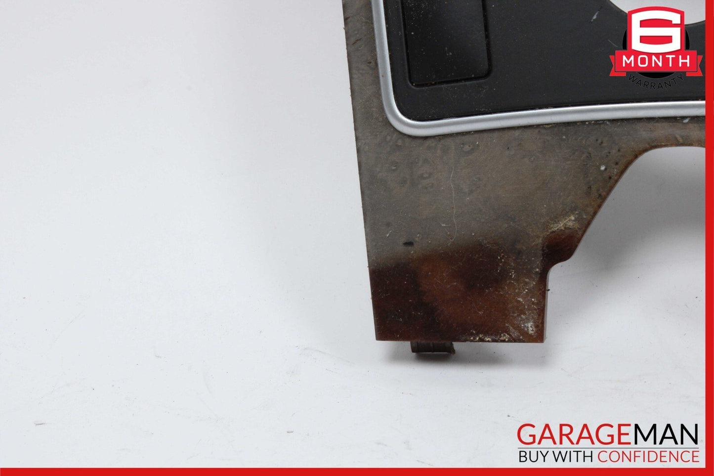 10-13 Mercedes W212 E350 E550 Center Console Switch Trim Cover Bezel Wood OEM
