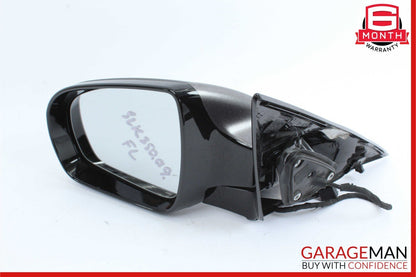 09-11 Mercedes R171 SLK350 Front Left Driver Side Mirror Door Rear View Black