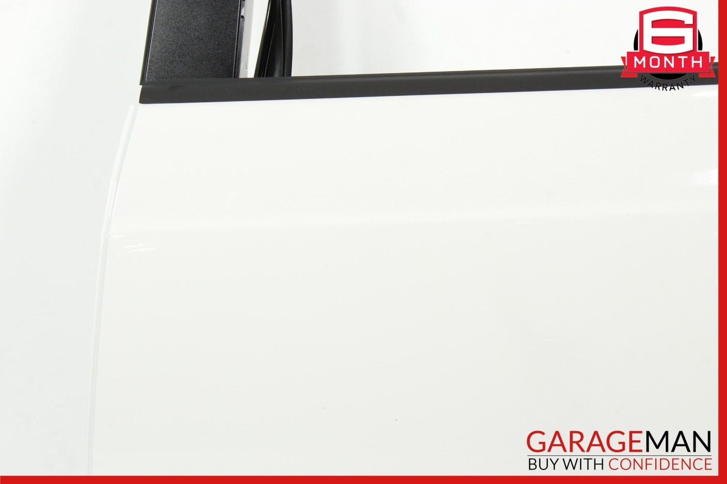 15-18 Audi Q3 Rear Left Driver Side Door Shell Cover Panel White OEM