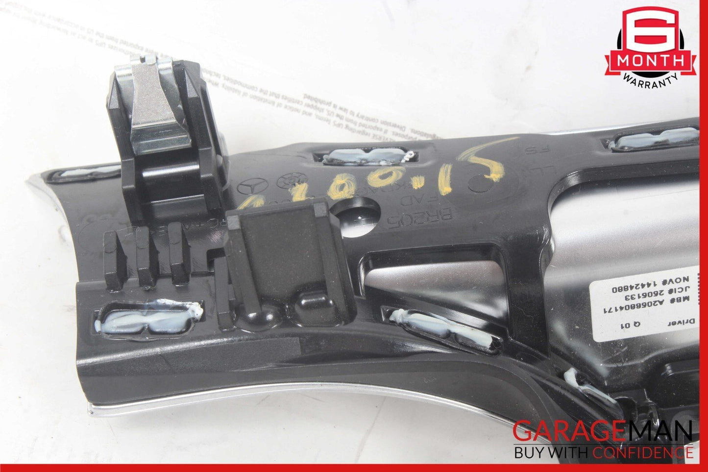 15-20 Mercedes W205 C300 GLC300 Front Left Dashboard Trim Panel Bezel OEM