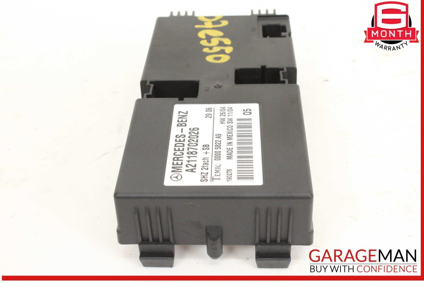 06-13 Mercedes W211 E550 E63 AMG Heated Seat Control Module Unit 2118702026 OEM