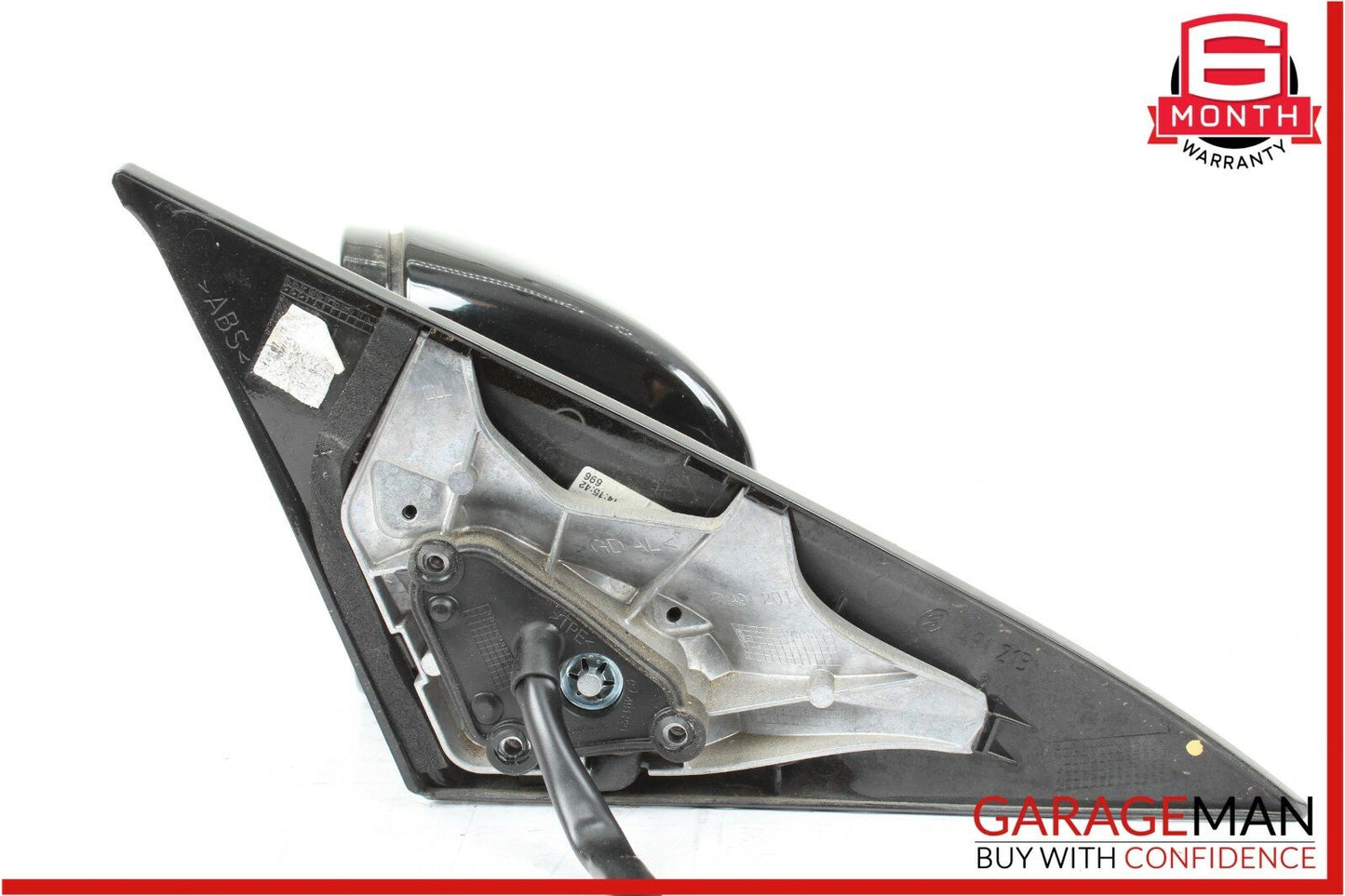 07-09 Mercedes W216 CL600 Front Left Side Mirror Door Rear View Black OEM
