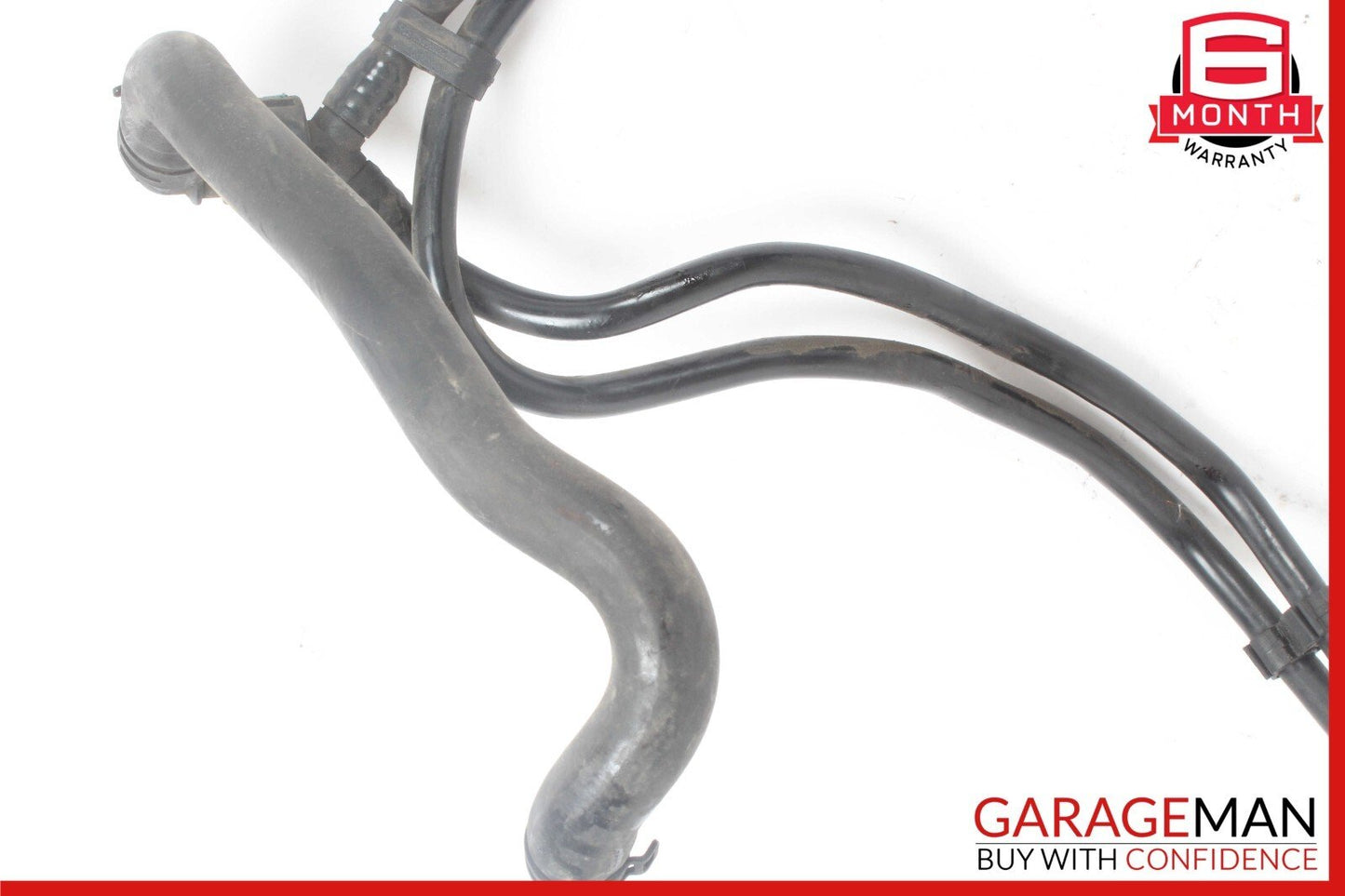 12-15 Jaguar XF X250 Engine Coolant Water Return Hose Pipe Assembly OEM