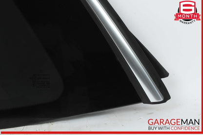 13-19 Mercedes X166 GL450 GLS550 Rear Left Side Quarter Window Glass Trim Assy