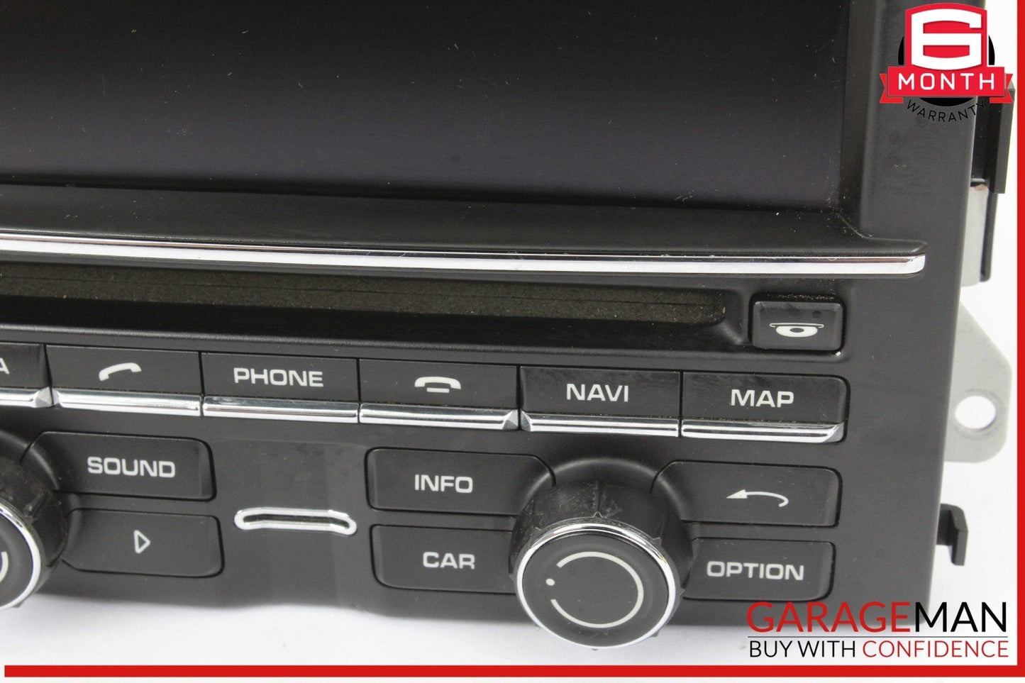 11-14 Porsche Cayenne 958 Navigation GPS Radio CD Player Display Assembly OEM