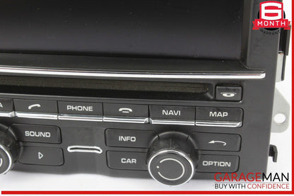 11-14 Porsche Cayenne 958 Navigation GPS Radio CD Player Display Assembly OEM