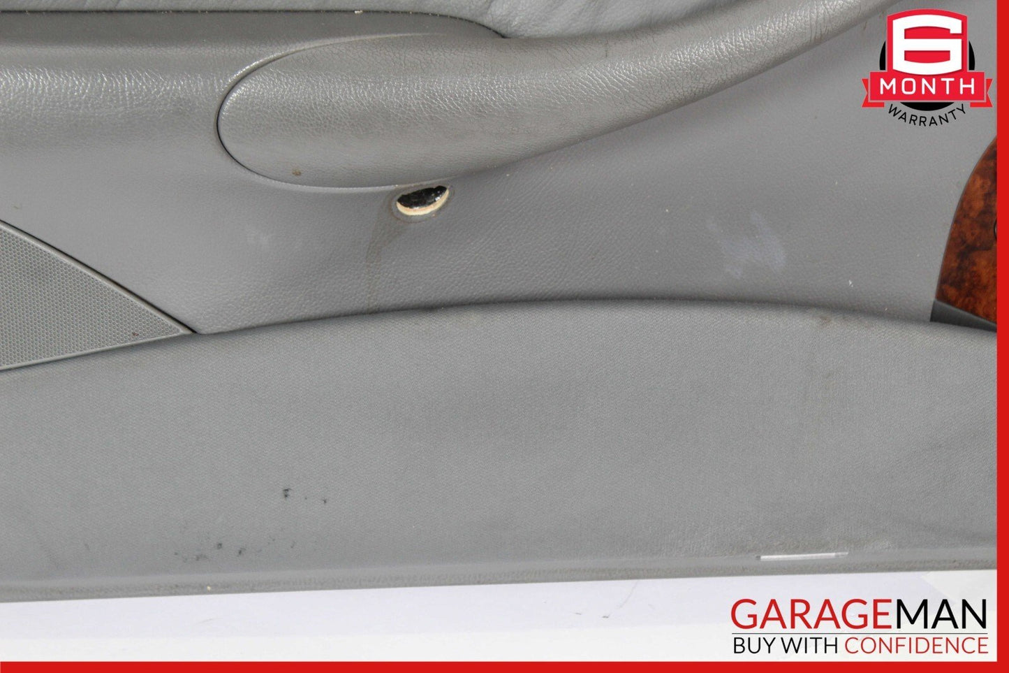 06-09 Mercedes W209 CLK550 Front Left Driver Side Interior Door Panel Gray OEM