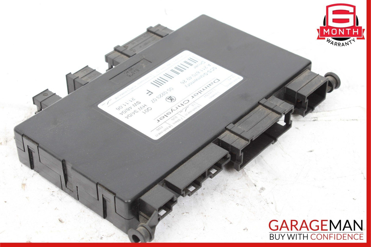 03-12 Mercedes E350 CLS550 ML500 R350 Front Left Side Seat Control Module Unit