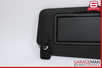 08-14 Mercedes W204 C250 Front Right Side Sun Visor Sunvisor Shade Black OEM