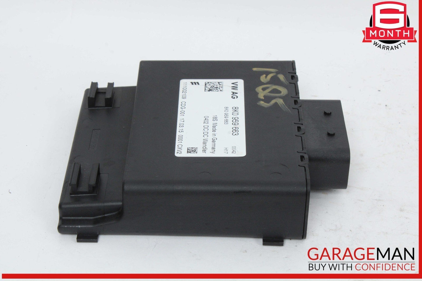 13-17 Audi Q5 Voltage Stabilizer Regulator Control Module Unit 8K0959663 OEM