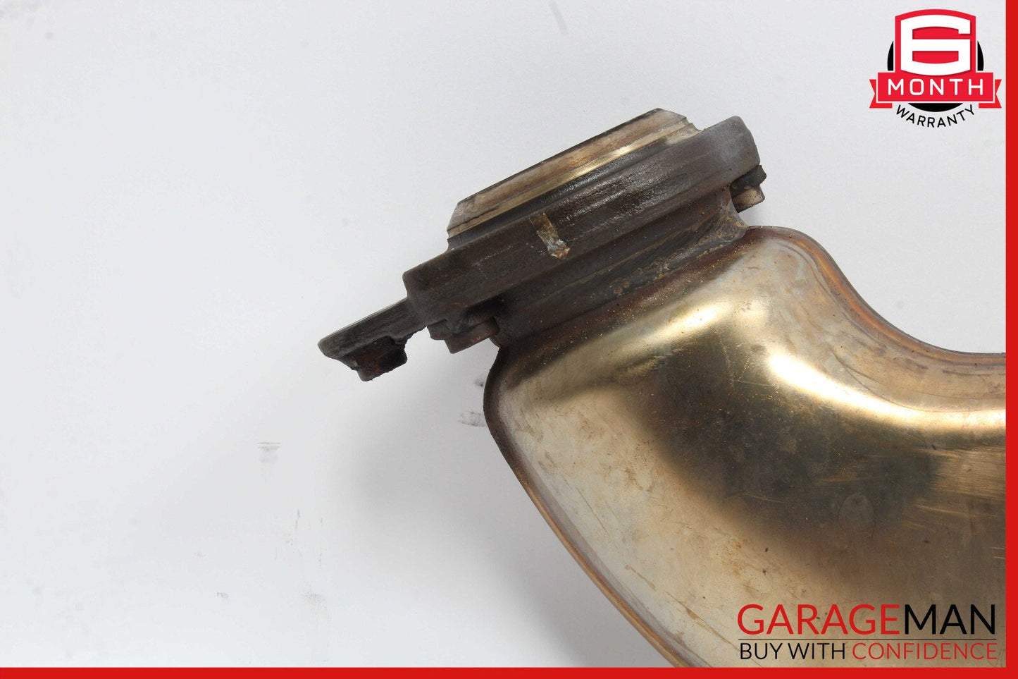 12-18 Mercedes W218 CLS550 4.6L Left Exhaust Pipe Adapter 2781400908 OEM