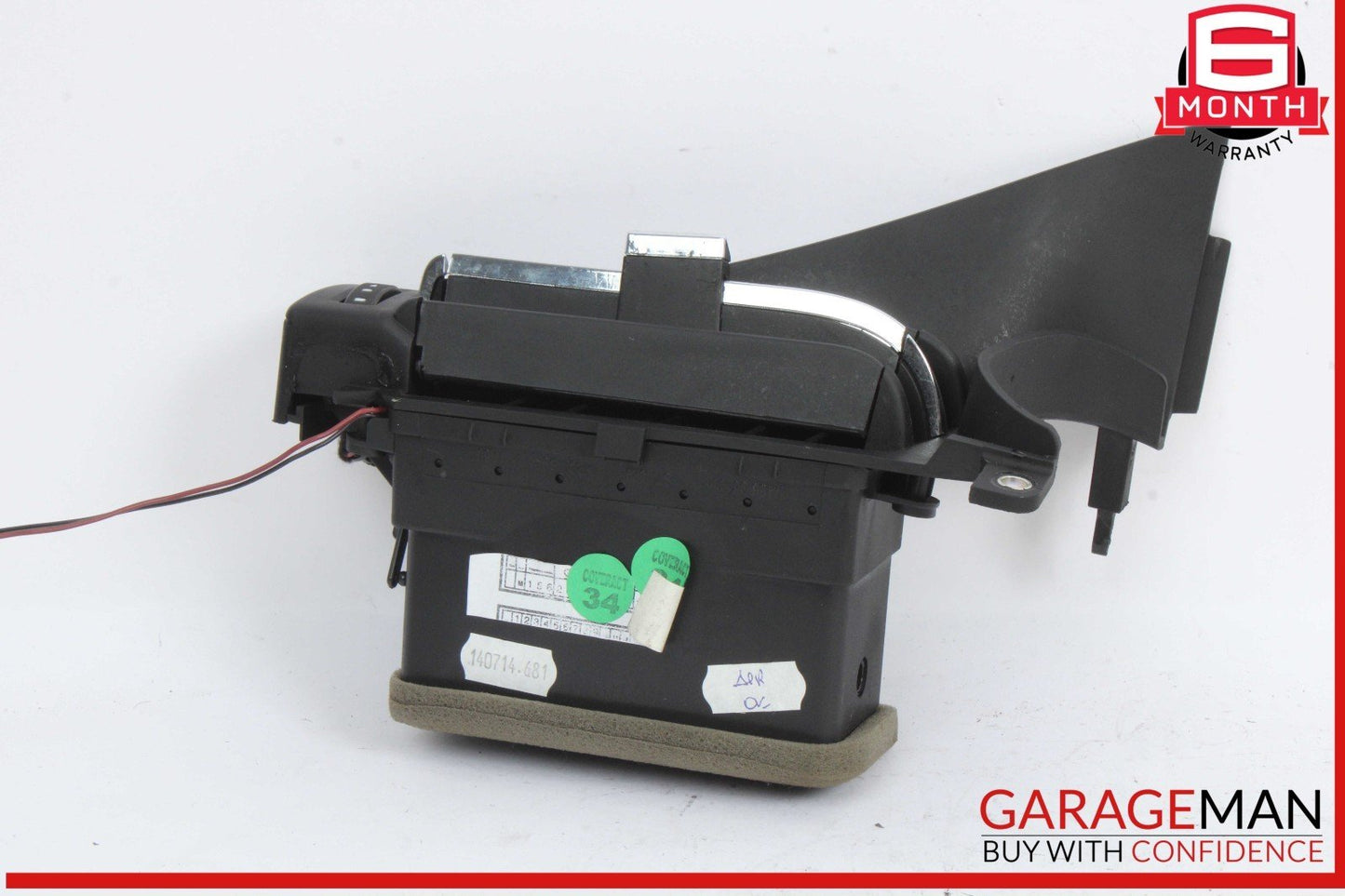 14-18 Maserati Quattroporte S Front Left Side Dashboard AC A/C Air Vent Trim OEM