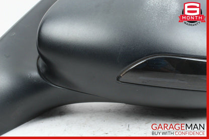 06-08 Mercedes W219 CLS500 Left Driver Side Mirror Door Rear View Black OEM