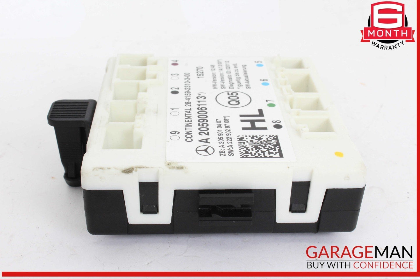 15-20 Mercedes W205 C300 Rear Left Driver Side Door Control Module Unit OEM