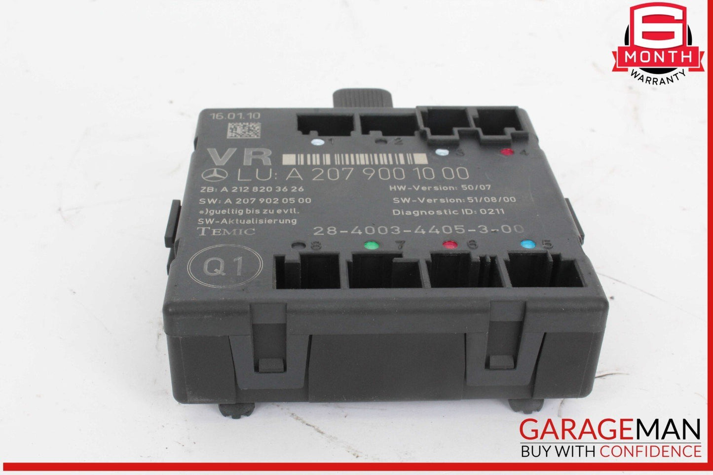08-18 Mercedes W212 E350 E400 C250 Front Right Side Door Control Module Unit OEM