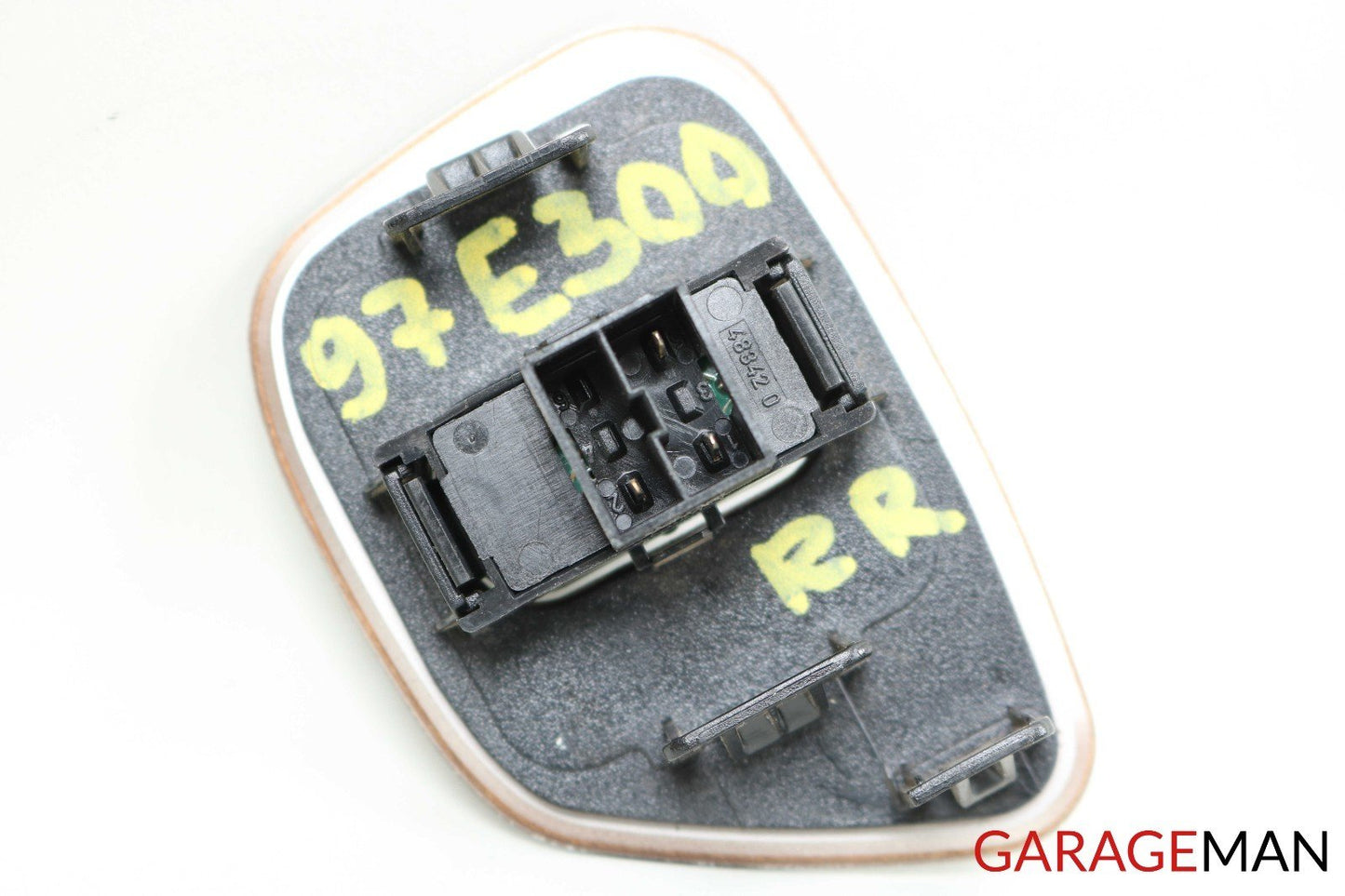 96-99 Mercedes W210 E300 E420 Rear Right Passenger Side Window Switch Trim Wood