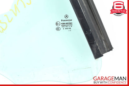 12-20 Mercedes R172 SLK250 Rear Right Side Quarter Window Glass OEM