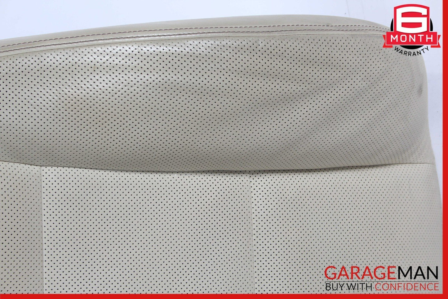 10-13 Mercedes W221 S550 S400 Front Right Top Upper Seat Cushion Cover Beige