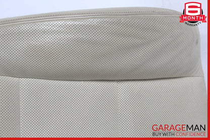 10-13 Mercedes W221 S550 S400 Front Right Top Upper Seat Cushion Cover Beige