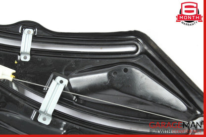 10-16 Mercedes W207 E350 Coupe Rear Left Door Window Regulator Frame w/o Motor