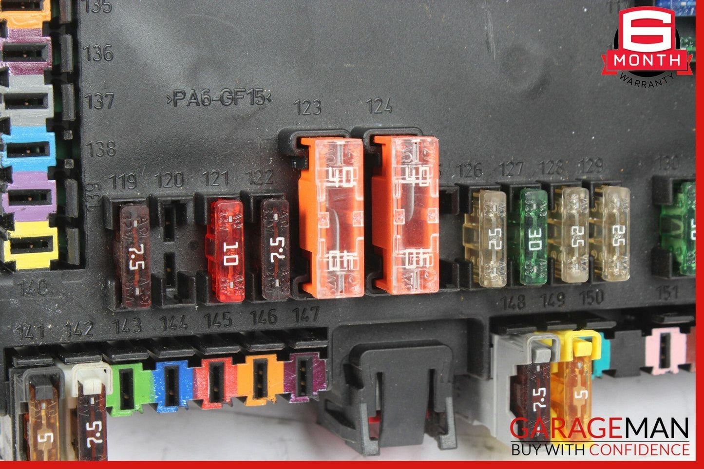 07-09 Mercedes W221 S550 CL550 S63 Rear Trunk SAM Fuse Box Module 2215403550 OEM