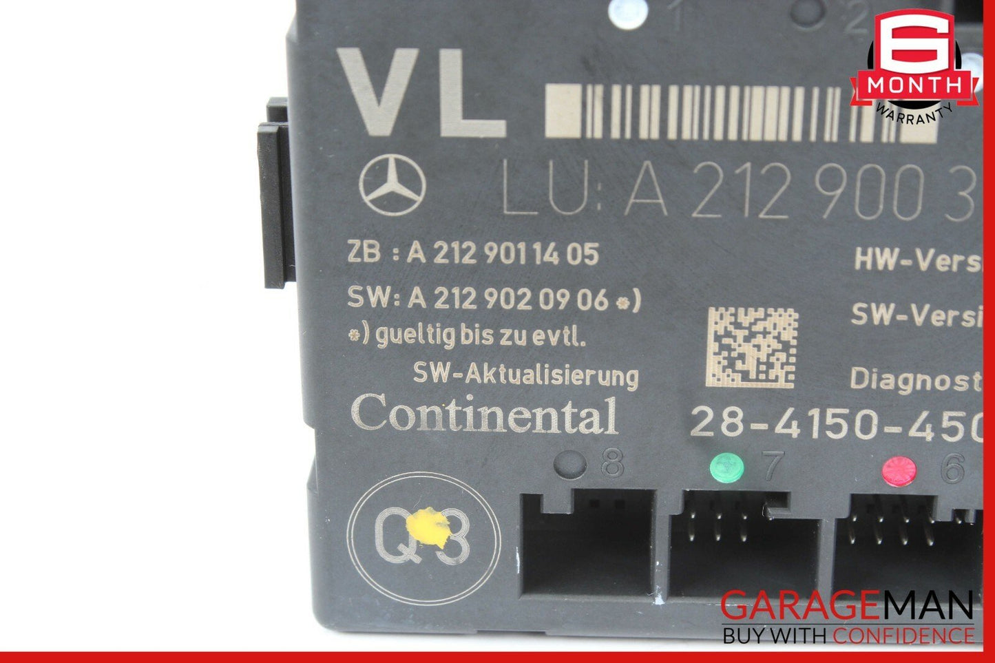 08-14 Mercedes W204 C300 C350 Front Left Side Door Control Module 2129003914 OEM