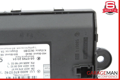 07-13 Mercedes W221 S600 S63 AMG Rear Right / Left Side Door Control Module Unit