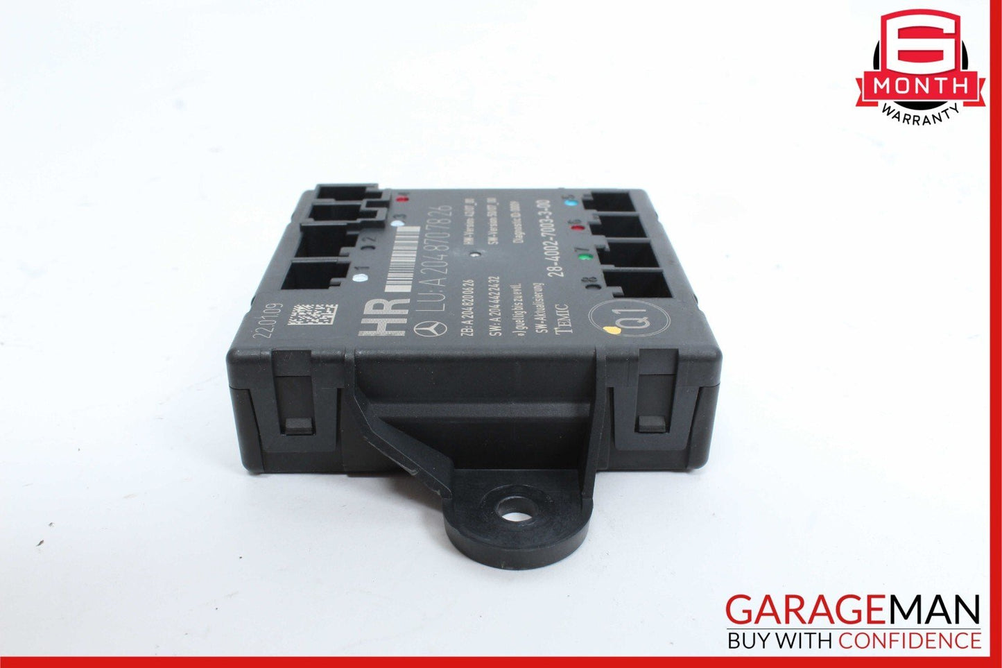 08-18 Mercedes W204 C300 C350 CLS500 Rear Right Side Door Control Module Unit