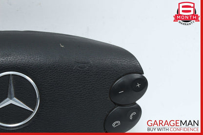 03-12 Mercedes G500 CLK55 AMG CLS500 Steering Wheel Airbag Air Bag Black OEM