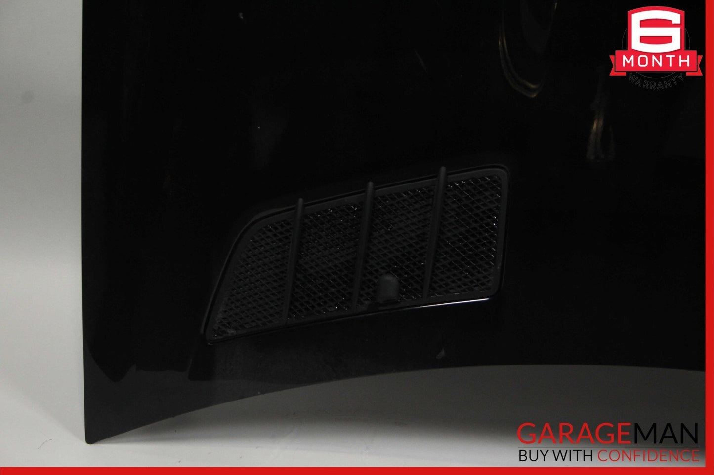 07-12 Mercedes X164 GL450 Front Hood Bonnet Panel Grille Assembly Black OEM