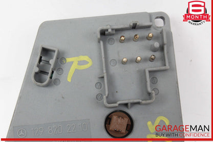 90-02 Mercedes R129 SL500 300SL Right Seat Control Switch Module 1298202210