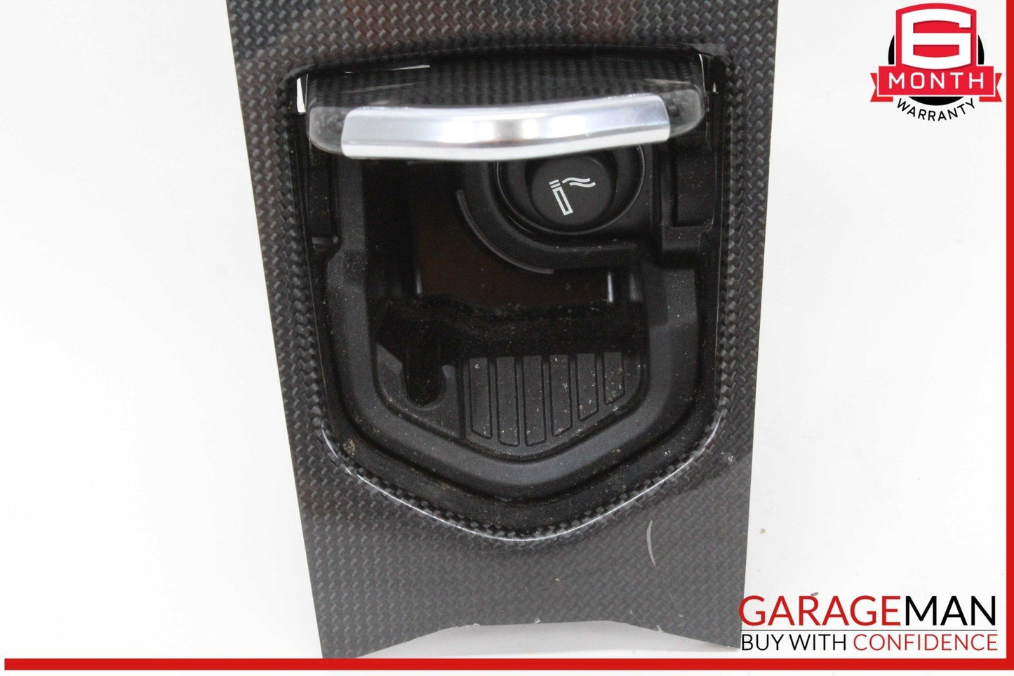 10-16 Porsche Panamera 970 E-Hybrid Center Console Shifter Trim Carbon Fiber OEM