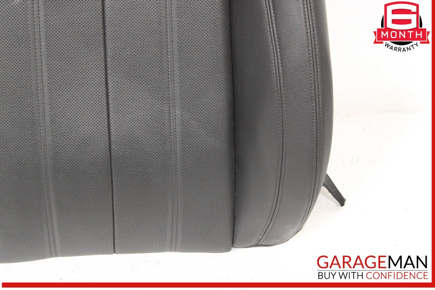 12-18 Audi A6 Front Right Top Upper Seat Cushion Black OEM