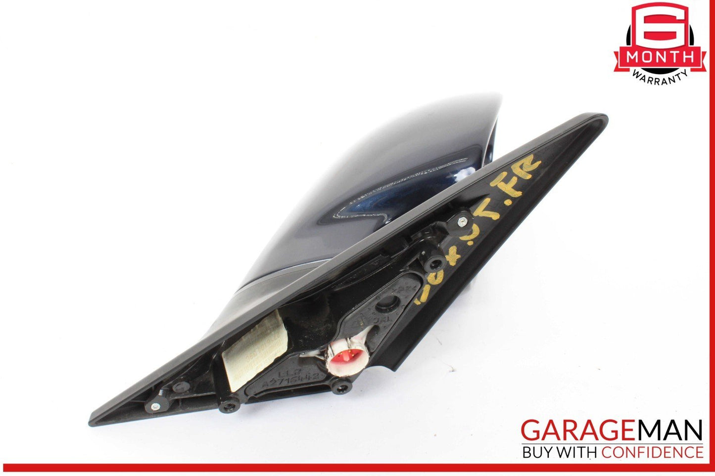05-12 Porsche Boxster 987 Front Right Side Door Rear View Mirror Blue OEM