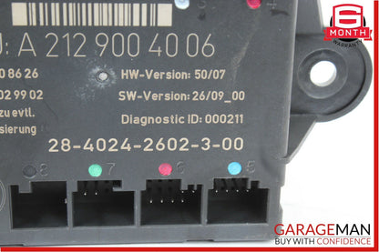 08-14 Mercedes W204 C250 C300 C350 Rear Right Side Door Controller Module Unit