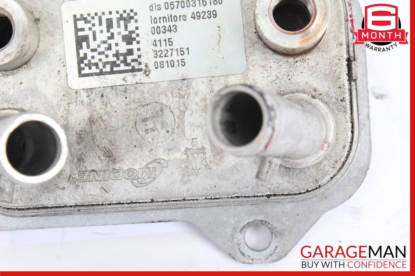 14-17 Maserati Ghibli M157 Power Steering Oil Cooler Heat Exchanger OEM