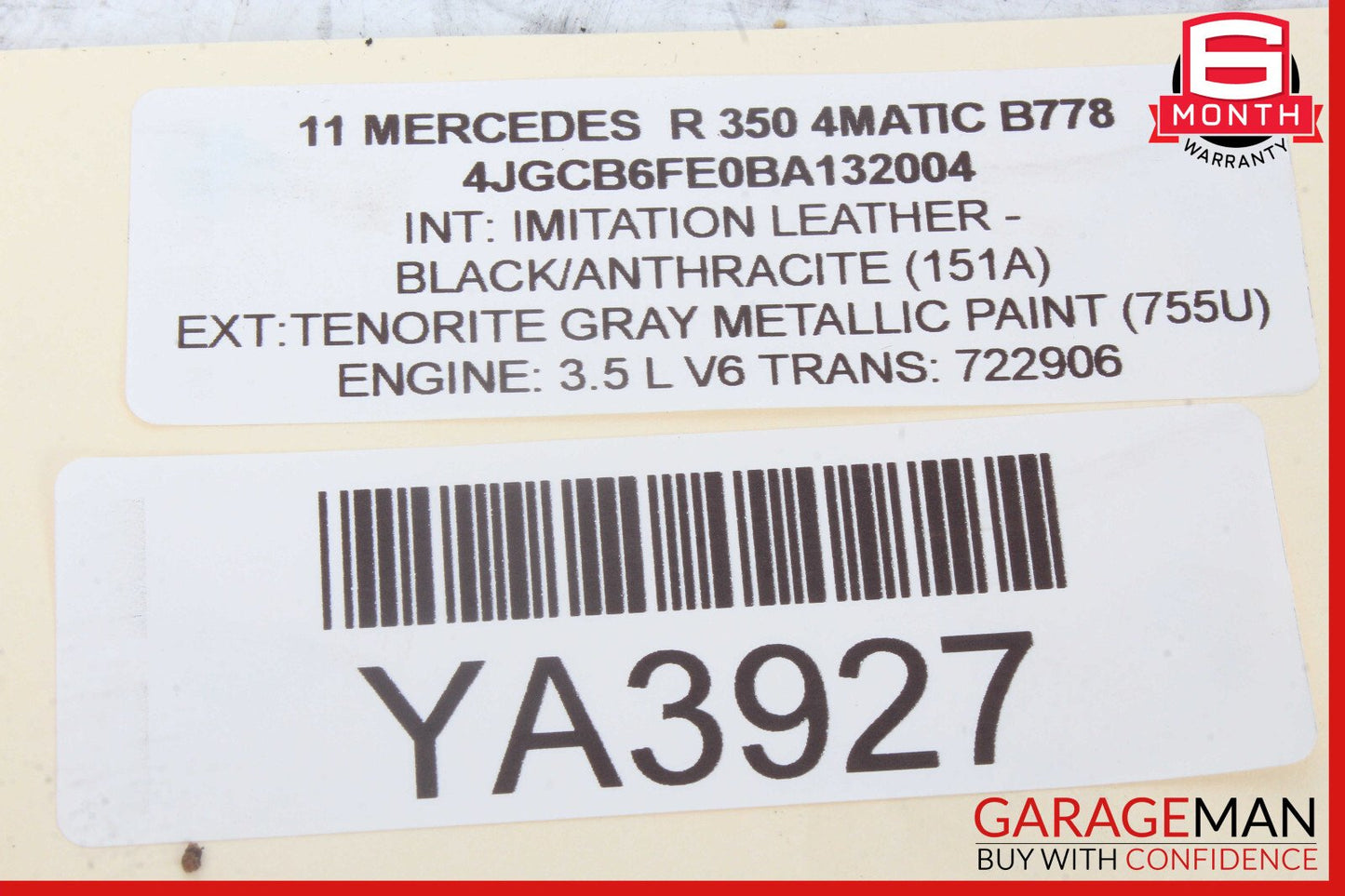 Mercedes W251 R350 ML350 ECU Engine Control Module Unit OEM