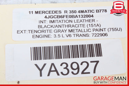 Mercedes W251 R350 ML350 ECU Engine Control Module Unit OEM