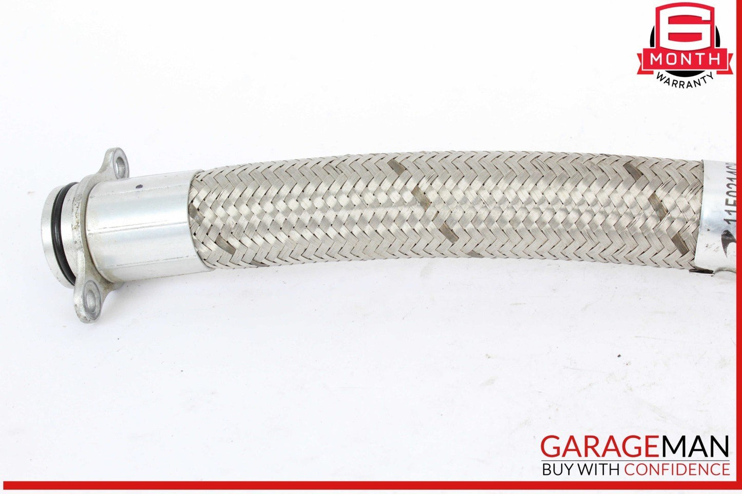 15-17 McLaren 650S Braided Engine Oil Hose Line Pipe 11F0214CP03 OEM